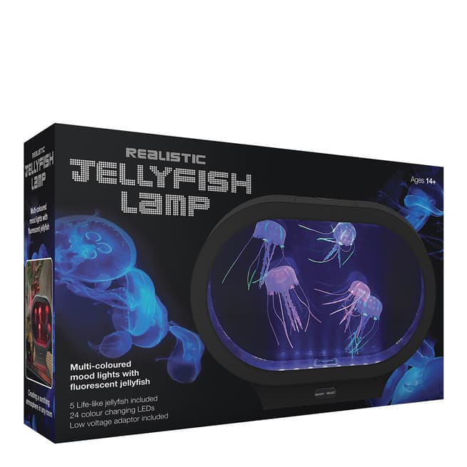 The Source Toys Neon Oval Jellyfish Tank Lamp