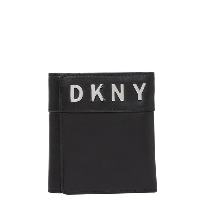DKNY Black Bedford Trifold Wallet