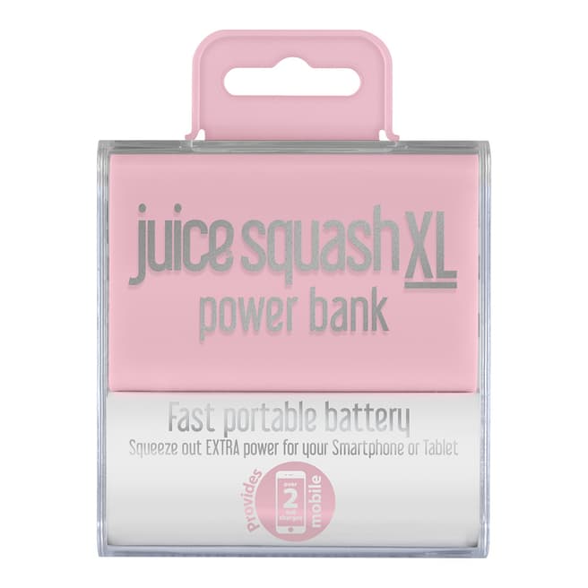 Juice Pastel Pink Squash XL PowerBank