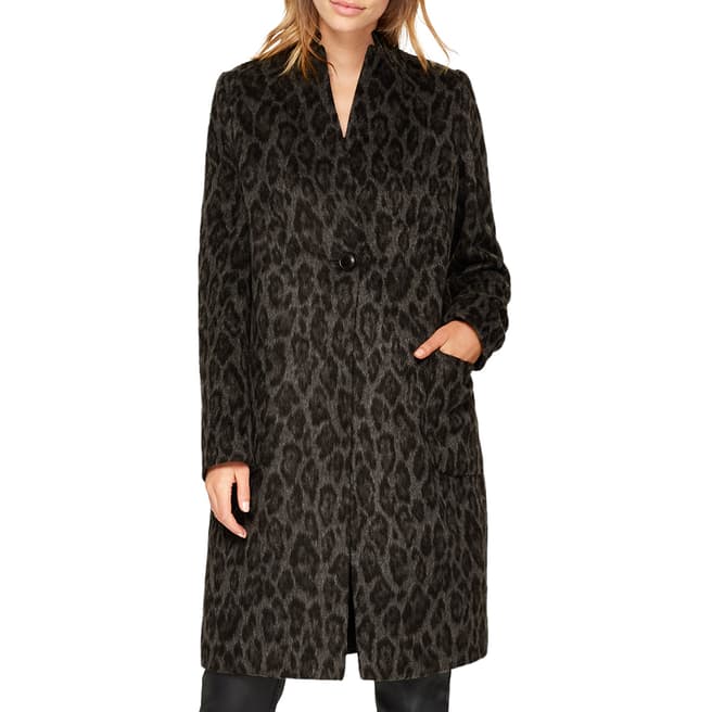 Damsel In A Dress Multi Leopard Print Coat