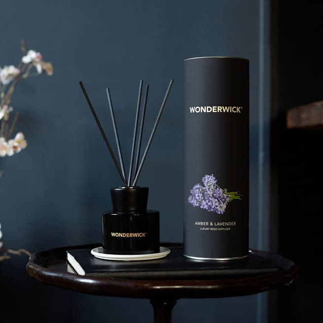 The Country Candle Company Amber & Lavender Wonderwick™ Noir Reed Diffuser
