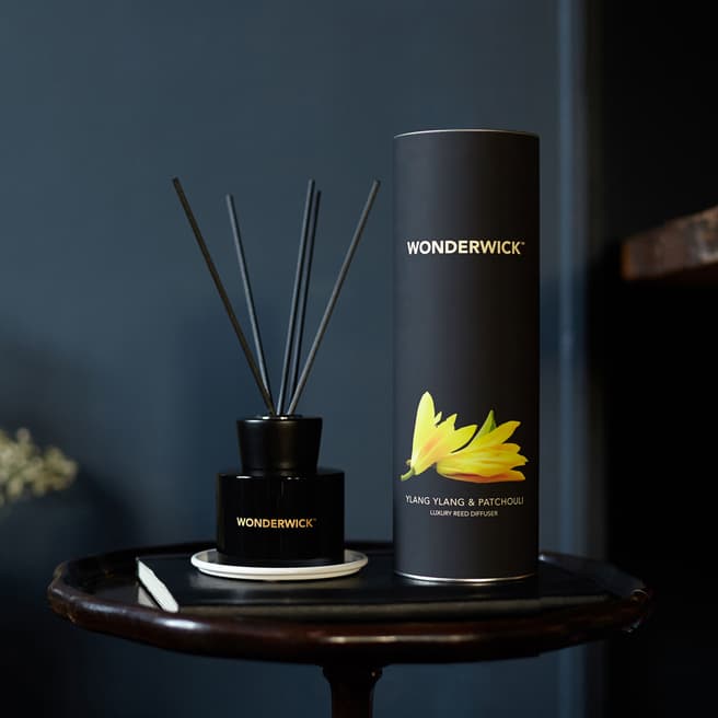 The Country Candle Company Ylang Ylang & Patchouli Wonderwick™ Noir Reed Diffuser