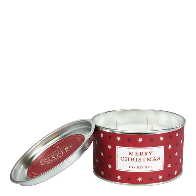 The Country Candle Company Merry Christmas Multi Wick Tin
