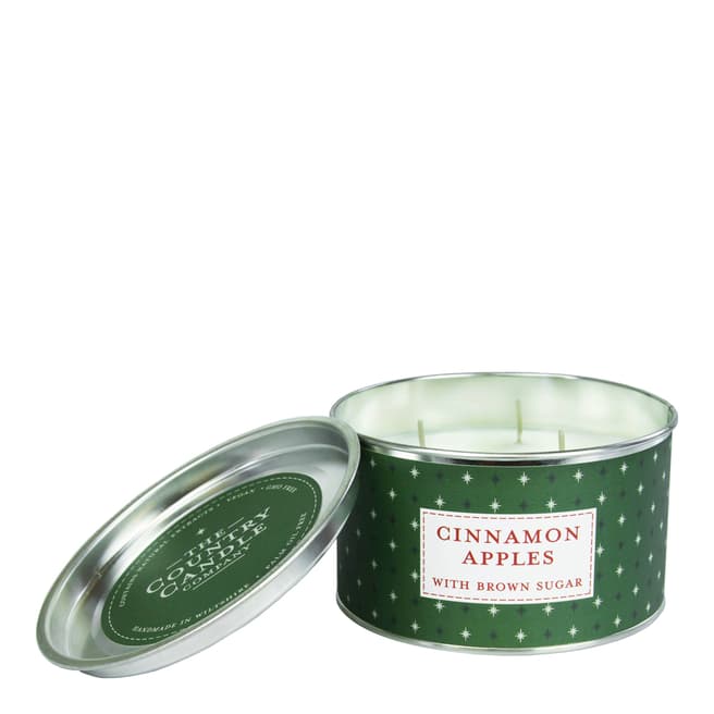 The Country Candle Company Cinnamon Apples Multi Wick Tin