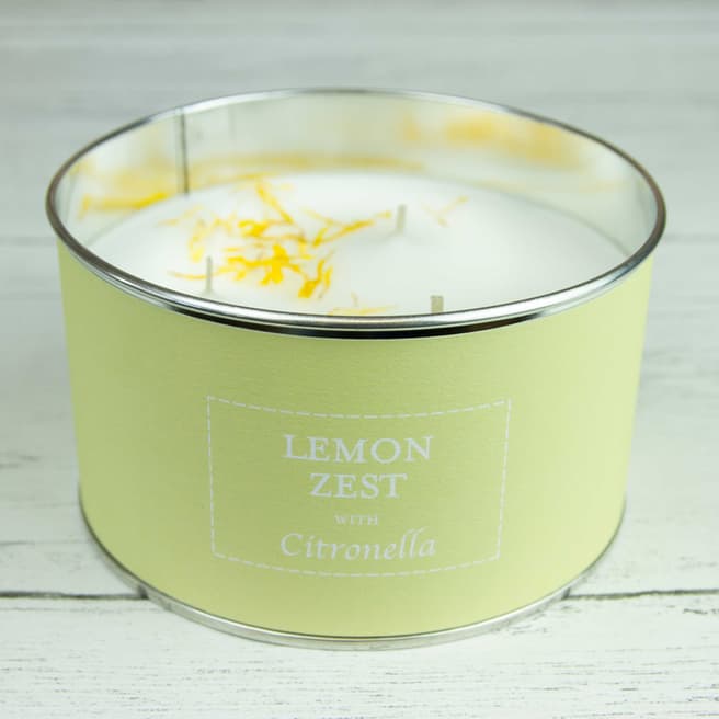 The Country Candle Company Lemon Zest Citronella Multi-wick Candle