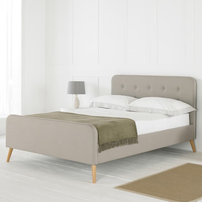 H Living Renee 4ft 6 Oat with 1000 Pocket Memory Mattress