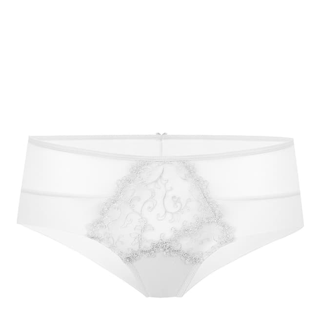 Le Vernis White Hipster Brief