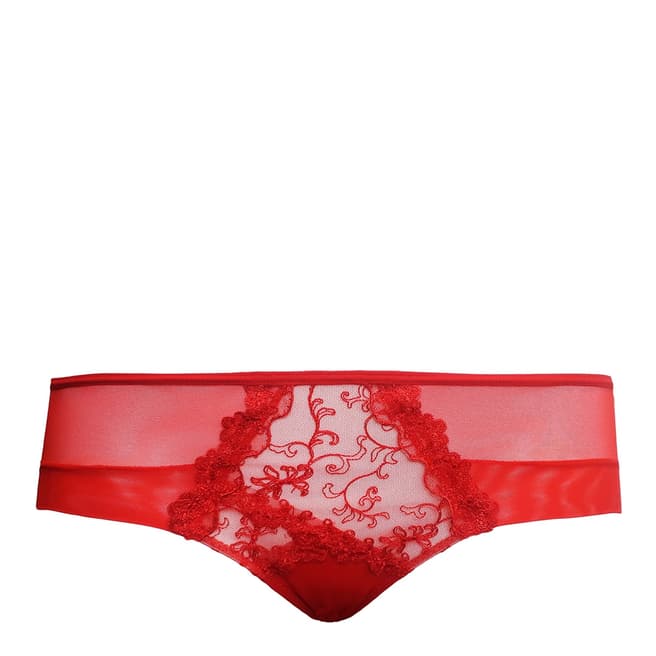 Le Vernis Red Hipster Brief
