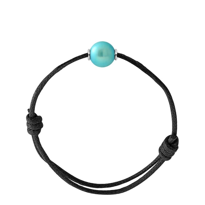 Manufacture Royale Turquoise Pearl String Bracelet 10-11mm