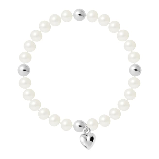 Manufacture Royale Natural White Heart Trinket Bracelet