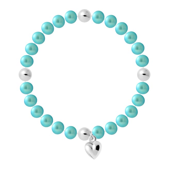 Manufacture Royale Turquoise Blue Heart Trinket Bracelet