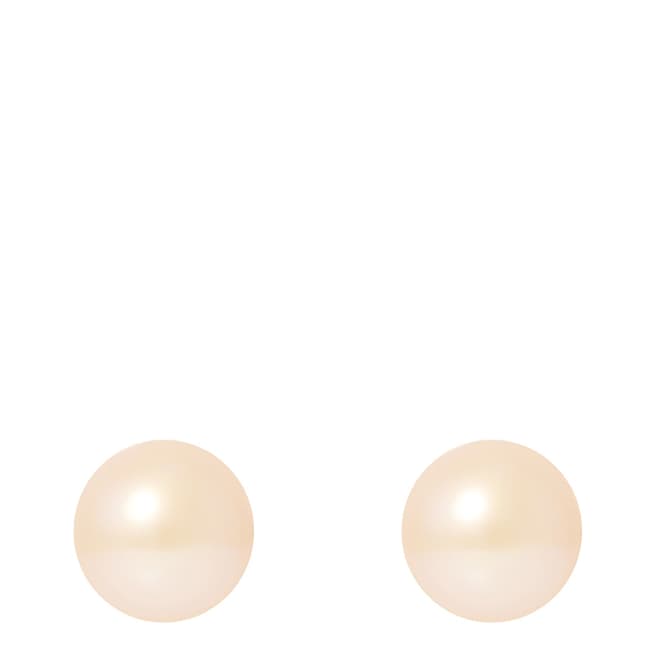 Manufacture Royale Natural Pink Pearl Stud Earrings 4-5mm