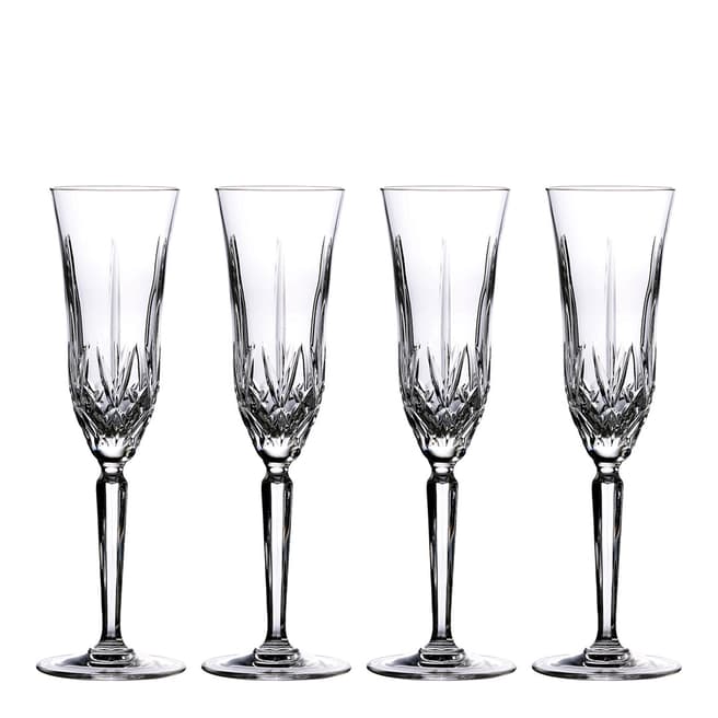 Waterford Set of 4 Maxwell Flutes