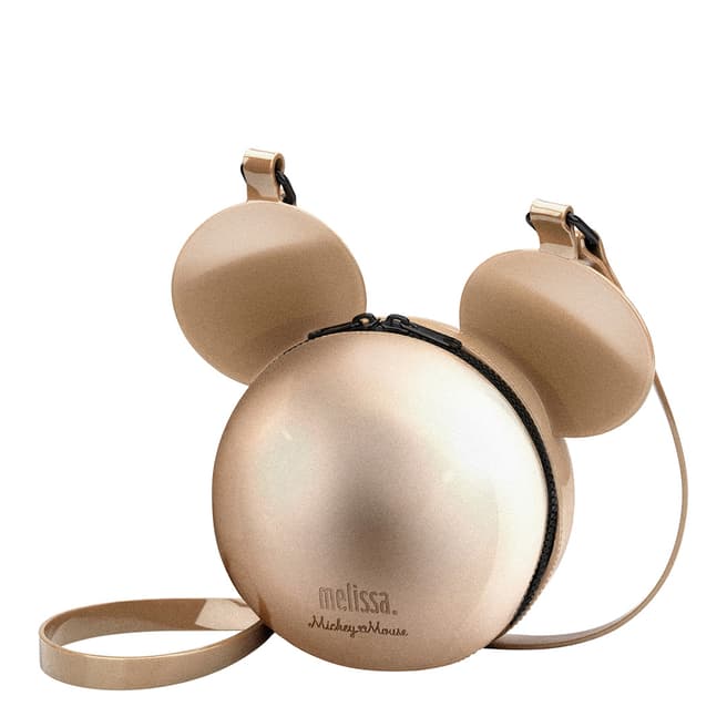 Mini Melissa Gold Disney Collaboration Ball Bag