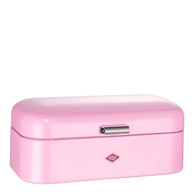 Wesco Pink Grandy Bread Box