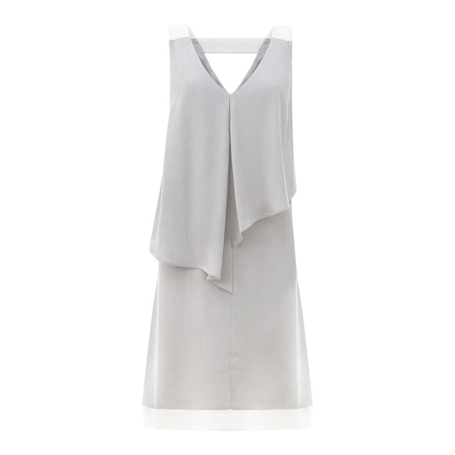 Mint Velvet Dove Asymmetric Layer Dress