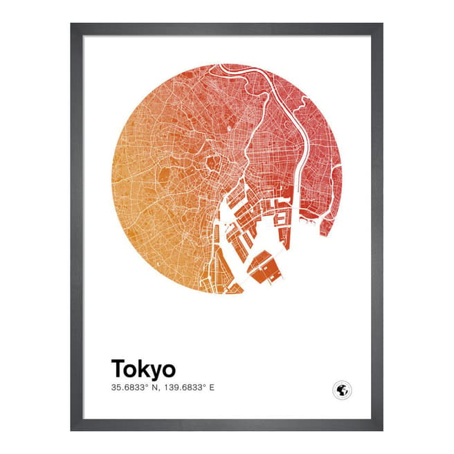 Paragon Prints Tokyo 35.5x28cm Framed Print