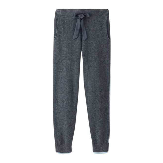 Pure Collection Charcoal/Opal Cashmere Joggers