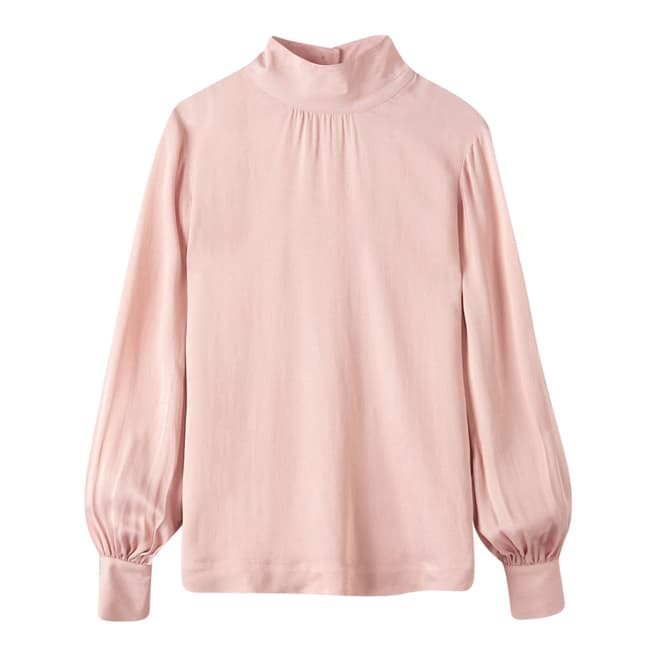 Pure Collection Rose High Neck Blouse