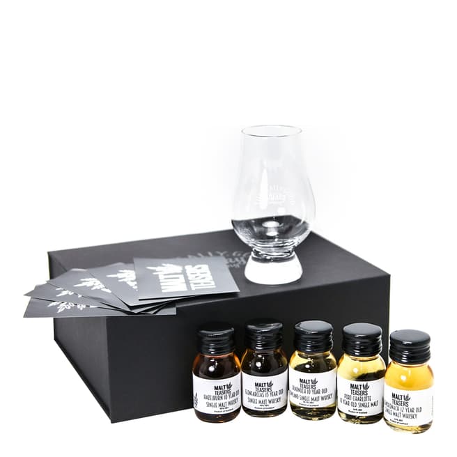 The Really Good Whisky Company Whisky Regions Tasting Set with Glencairn Glass