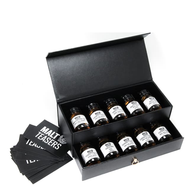 The Really Good Whisky Company 10 Malt Teasers Whisky Selection Box- A Whisky Lovers Dream