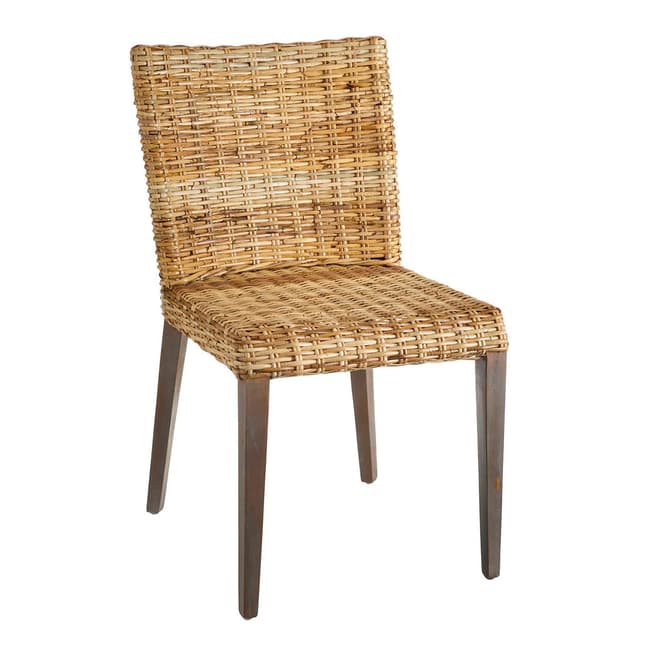 Ixia Regal Chair Natural Rattan/Wood 