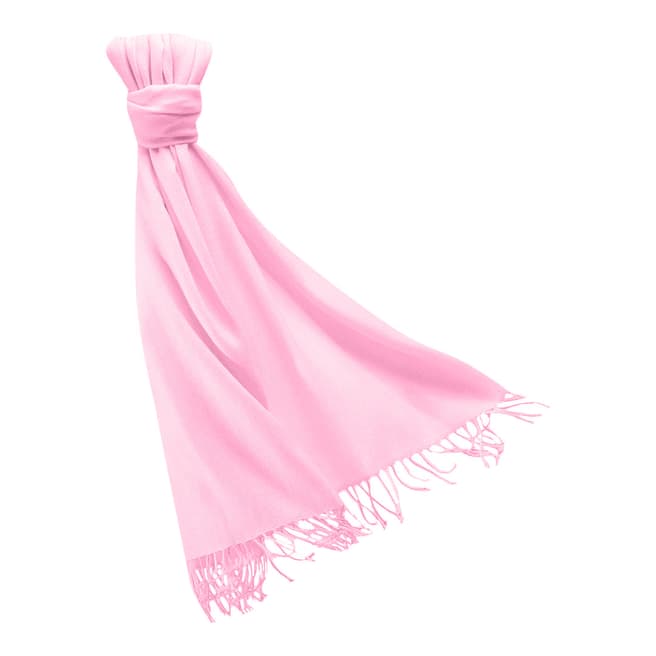 Pure Collection Blossom Pink Pashmina Shawl
