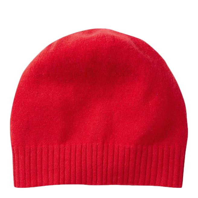 Pure Collection Pillarbox Red Cashmere Hat