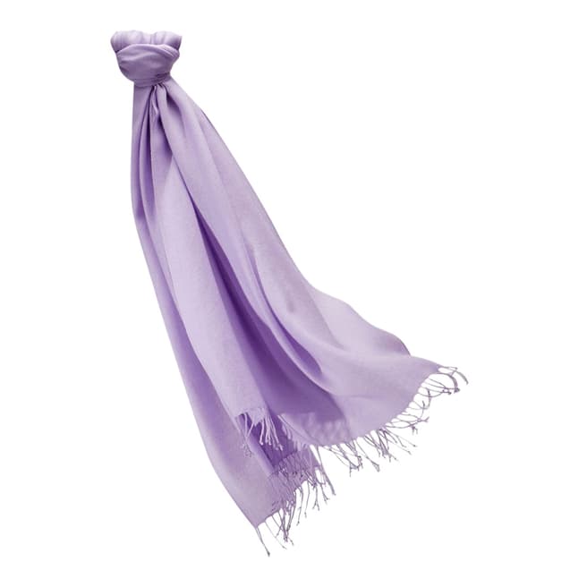Pure Collection Lilac Pashmina Stole