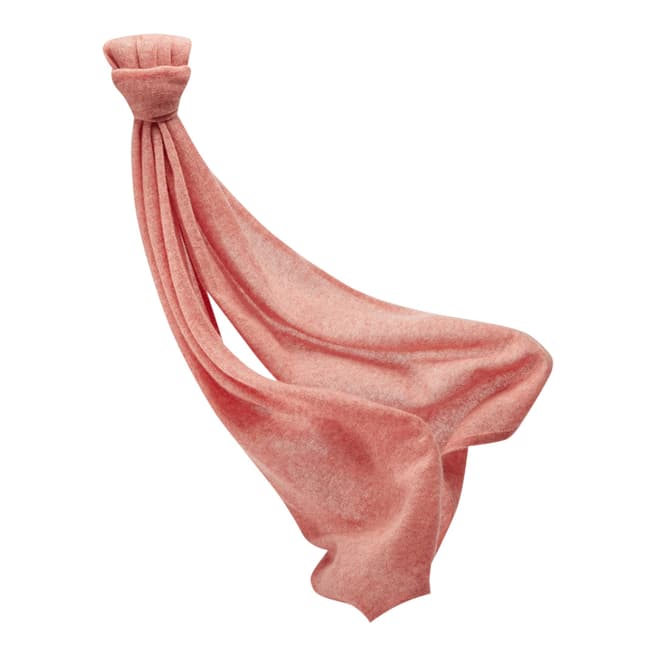 Pure Collection Rose Marl Gassato Cashmere Scarf