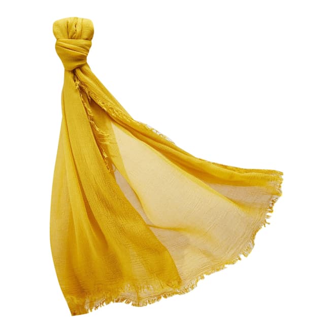 Pure Collection Amber Ultra Soft Gauzy Scarf