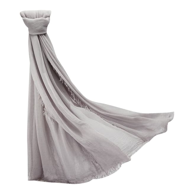 Pure Collection Heather Dove Ultra Soft Gauzy Scarf