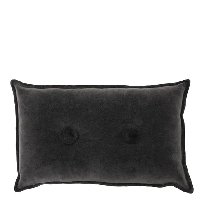 Riva Home Bobble 30x50cm Cushion, Charcoal