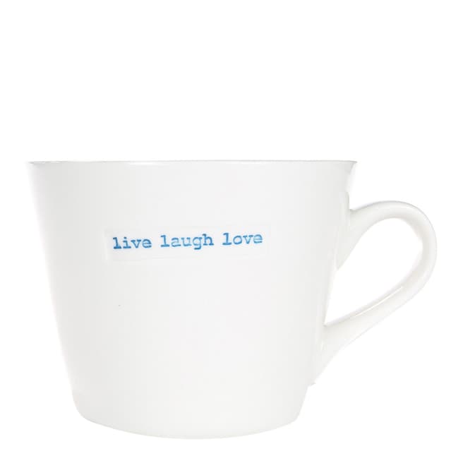 Keith Brymer Jones Live Laugh Love Bucket Mug, 350ml