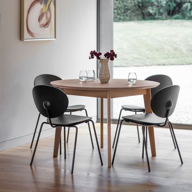 Gallery Living Forden Round Dining Table Grey