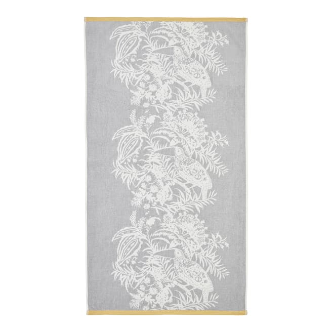 Harlequin Toco Hand Towel, Silver