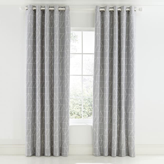 Scion Neuvo 168x183cm Curtains, Blush