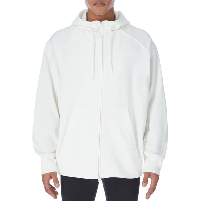 adidas Y-3 Core White Signature Graphic Hoody