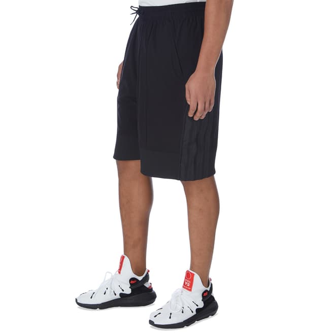 adidas Y-3 Black 3-Stripes Shorts