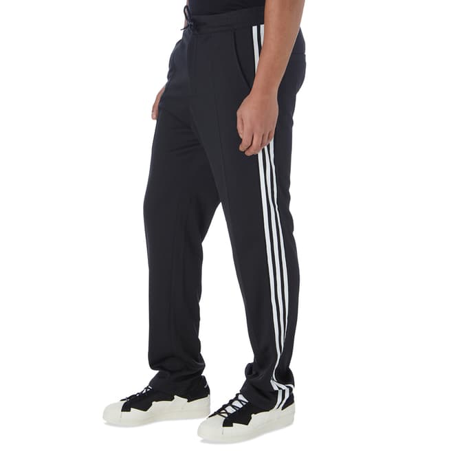 adidas Y-3 Black Three Stripe Lux Track Pants