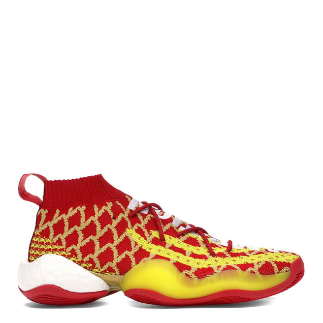 adidas x Pharrell Williams Red/Yellow Y-3 Crazy BYW Pharrell Williams Sneakers