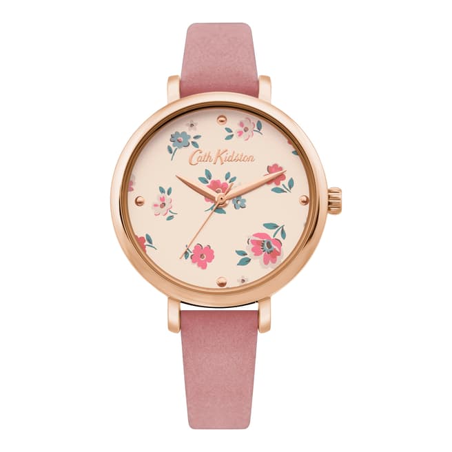 Cath Kidston Pink Ditsy Floral Face Watch