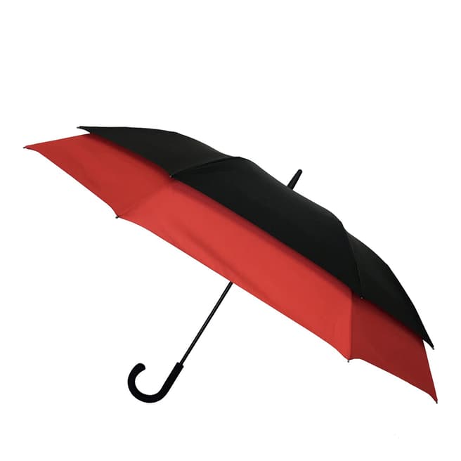 Smati Black / Red Automatic Umbrella