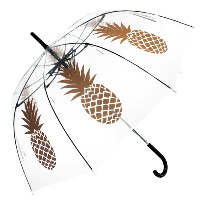 Blooms of London Transparent Pineapple Birdcage Umbrella