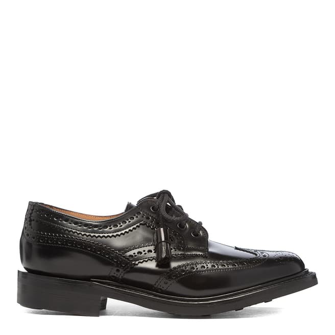 Joseph Cheaney & Sons Black Marianne Country Brogue Shoes