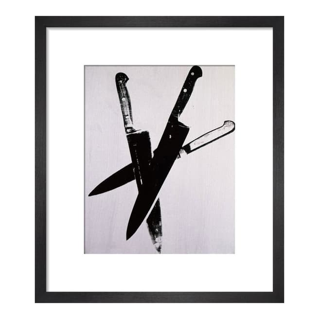 Andy Warhol Knives, c.1981-82  Framed Print, 36x28cm