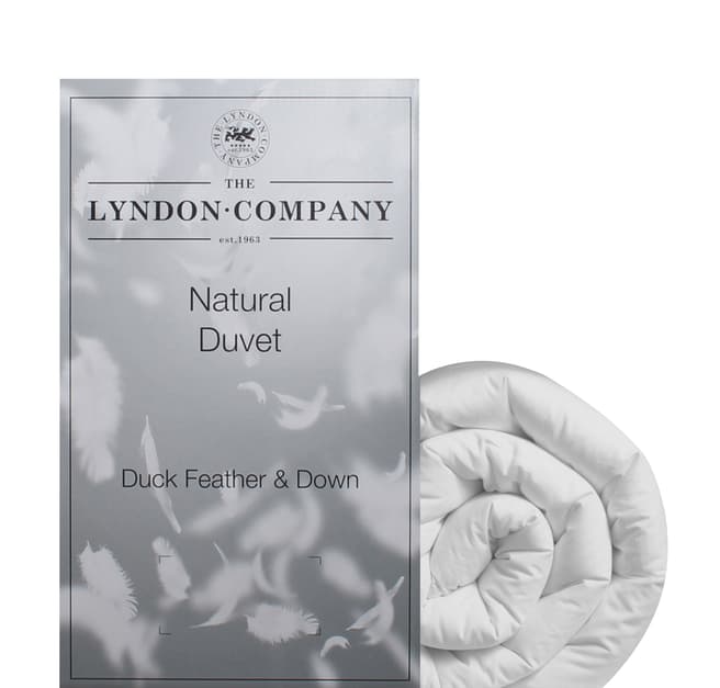 The Lyndon Company Duck Feather And Down 10.5 Tog Super King Duvet