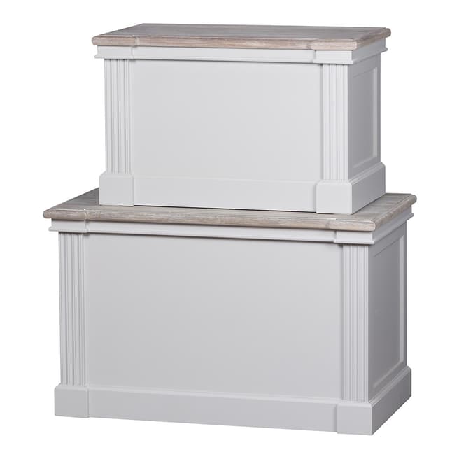 Hill Interiors The Liberty Collection Set Of Two Blanket Boxes