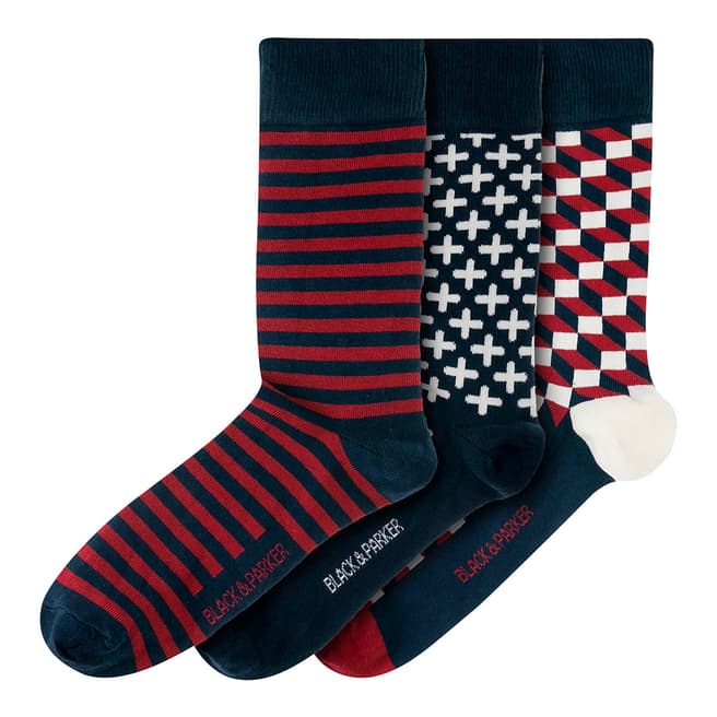Black & Parker Trebah 3 Regular socks