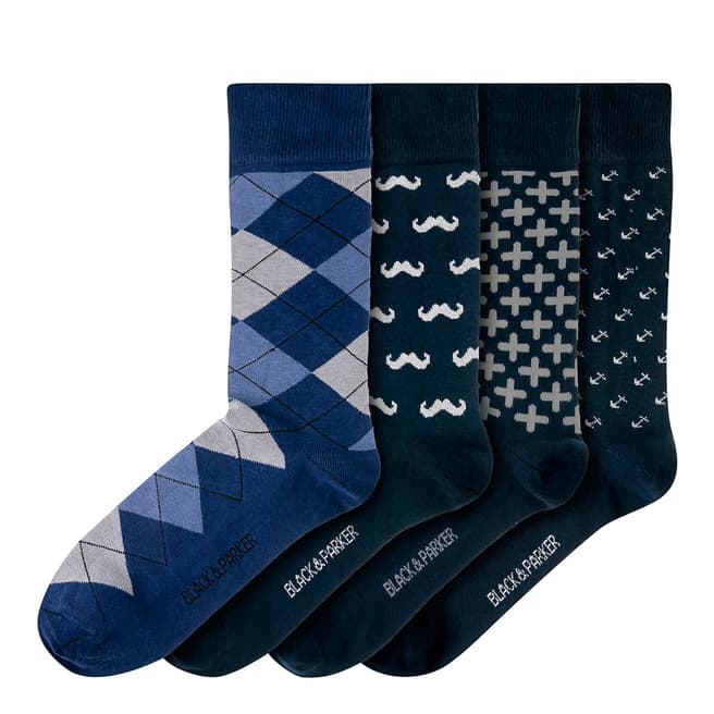 Black & Parker Coleton Fishacre 4 Regular socks